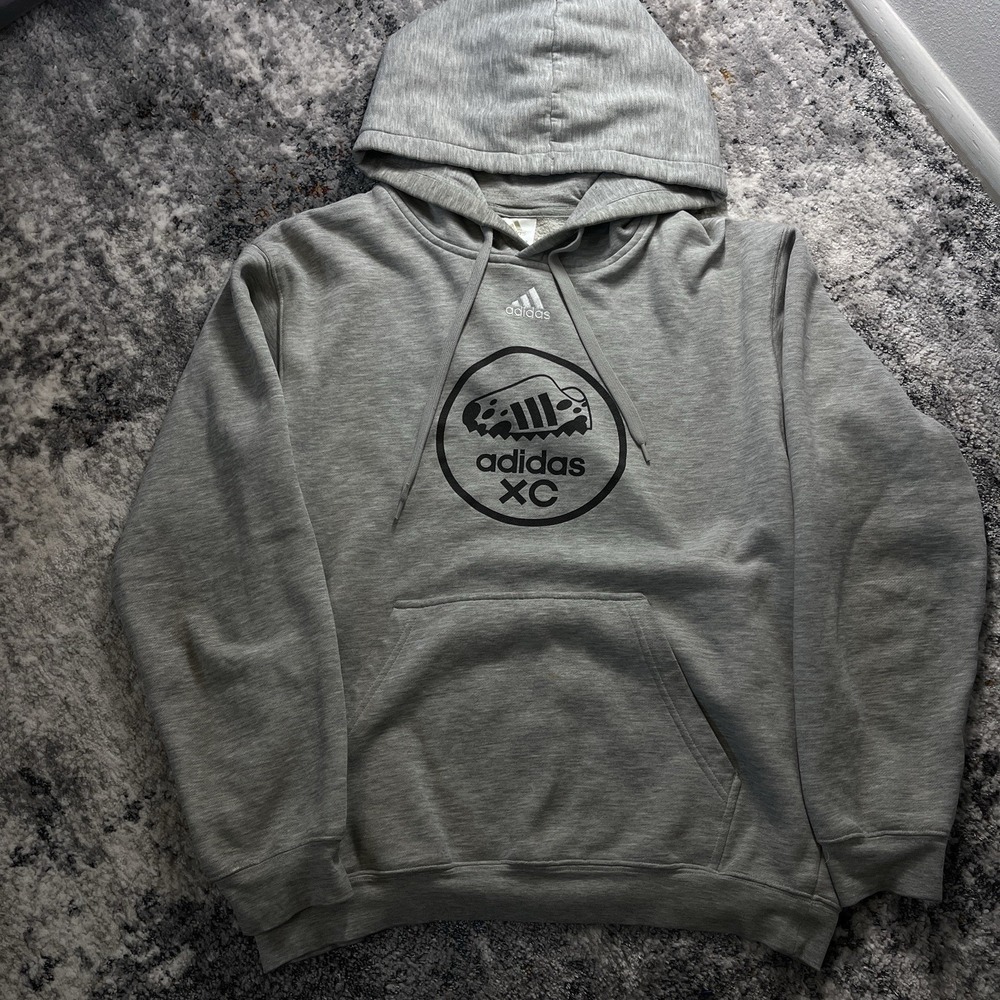 Adidas‎ Vintage Legend Winter Hoodie Men's Size Small  - Grey